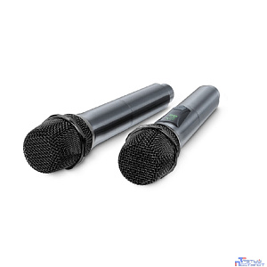 RITMIX RWM-332 gray {Частот. хар-ка: 50 Гц-15 кГц, сопротивл: 600 Ом, чувств: -72 дБ, пит микр: 3,7 В, пит прием: 3,7 В, вр раб на 1 зар: до 10ч}