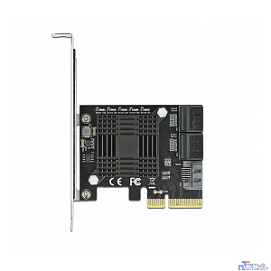 ORIENT J585S5, Контроллер PCI-Ex4 v3.0, SATA3.0 6Gb/s, 5-port int, JMicron JMB585 chipset, oem