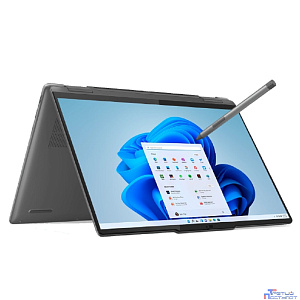 Lenovo Yoga 7 2-in-1 14AHP9 [83DK006RRK] Grey 14" {WUXGA IPS TS 300nits Ryzen 7 8840HS(3.3Ghz)/16Gb/1TB SSD/Radeon 780M/W11H/+Pen/360/металл}