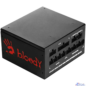 Bloody BD-PS750G-MR ATX 750W 80+ gold (20+4pin) APFC 120mm fan color LED 6xSATA Cab Manag