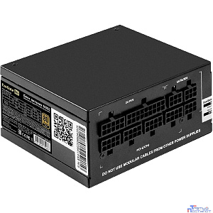 Exegate EX297192RUS Блок питания 550W ExeGate M550 GOLD (SFX, APFC, КПД 90% (80 PLUS GOLD), 9cm fan, 24pin, (4+4)pin, 2xPCI-E, 6xSATA, 3xIDE, 1xFDD, Full Cable Management, black, ATX adapter, Retail b