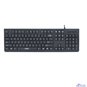 Клавиатура Filum FL-KB20-BK USB 104 кл., мембранная, черная, Windows XP/Vista/7/8/10, MacOS