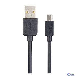 PERFEO Кабель USB2.0 A вилка - Micro USB вилка, черный, длина 1 м., бокс (U4006)
