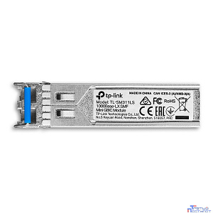 TP-Link SM311LS SFP-трансивер, 1000Base-LX (Duplex LC), 1310нм, одномод, до 20км