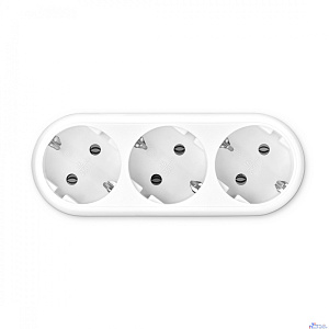Сетевой разветвитель Buro BU-PS3G-W (3 розетки) белый (пакет ПЭ) {352741}