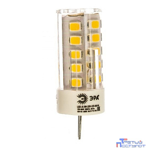 ЭРА Б0027858 Светодиодная лампа LED smd JC-5w-220V- cer-840-G4