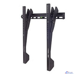 Kromax VEGA-12 black, наст. для TV 22"-65", max 50 кг, 1 ст св., нак. 0°-8°, от ст. 42 мм, max VESA 400x400 мм.