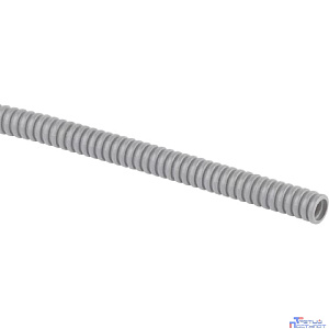 ЭРА Б0036839 Труба гофрированная ПВХ GOFR-20-100-PVC-building (серый) Строительная d 20мм с зонд. легкая 100м