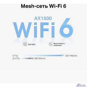 TP-Link Deco X10(1-pack) AX1500 Домашняя Mesh Wi-Fi система