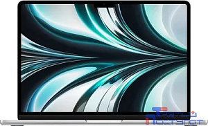 Apple MacBook Air 13-inch Mid 2022 [MC7V4LL/A] (КЛАВ.РУС.ГРАВ.) Silver 13.6" Liquid Retina {(2560x1600) M2 8C CPU 8C GPU/16GB/256GB SSD/рекоменд.переходник 11007065}