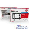 REXANT Кронштейн для телевизора 17"-42", фиксированный чёрный {17"-42" Максимальная нагрузка: 25 кг VESA: 50х50, 75х75, 100х100, 200х200 мм}