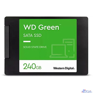 WD SSD GREEN 240Gb SATA3 2,5”/7мм WDS240G3G0A (аналог WDS240G2G0A), 1 year