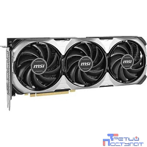 Видеокарта MSI PCI-E 4.0 RTX 4070 SUPER 12G VENTUS 3X OC NVIDIA GeForce RTX 4070 Super 12Gb 192bit GDDR6X 2610/21000 HDMIx1 DPx3 HDCP Ret