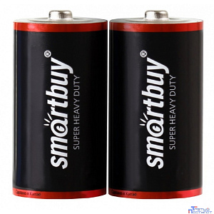 Smartbuy (SBBZ-C02B) Батарейка солевая Smartbuy R14/2B (12/192)