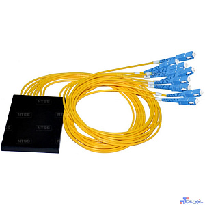 NTSS Разветвитель сплавной 1х20 оконцованный SC/UPC 9/125 вывод 1м буфер 0.9мм 1310/1550 NTSS-FCT-FBT-1/20-9-SC/U-1.0-0.9