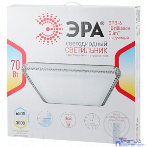 Эра Б0035536 SPB-6 Brilliance Slim S 70 Светильник светодиодный декоративный 70Вт 3000-6500К 5950 Лм с пультом ДУ 537x81 мм