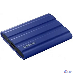 Samsung Portable SSD 2TB T7 Shield <MU-PE2T0R/EU> синий (USB3.2 Gen2, up to 1050/1000Mbs, 3D TLC,