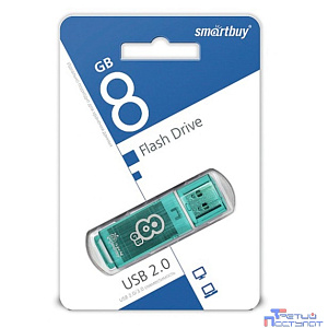 Smartbuy USB Drive 8Gb Glossy series Green SB8GBGS-G