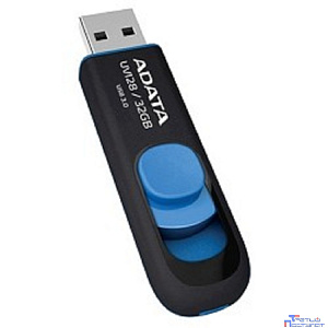 A-DATA Flash Drive 32Gb UV128 AUV128-32G-RBE {USB3.0, Black-Blue}