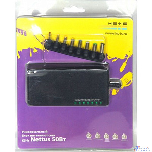 KS-is KS-179 (Универсальный блок питания 50Вт KS-is Nettus для нетбуков от электрической сети)