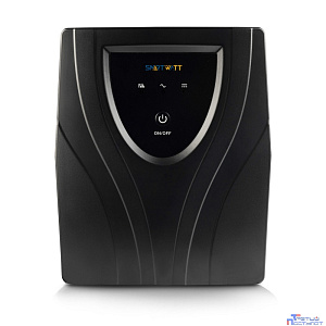 SMARTWATT UNI PRO 600 {линейно-интерактивный SIN, 600/420 ВА/Вт, напольный, LED индикация, Shuko CEE7/4 - 1 шт. , IEC C13 - 1 шт}