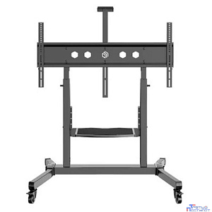 ONKRON TS1991 черный, стойка для телевизора с кронштейном 50"-100", мобильная
