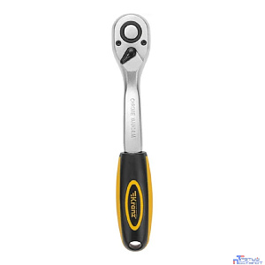 Kranz (KR-12-8401) Ключ-трещотка для торцовых головок 1/2, CrV, 72 зубца