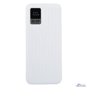 Perfeo Powerbank WATERFALL 10000 mAh/LED дисплей/PD + QC 3.0/Type-C/2 USB/Выход: 5A, max 22.5WWhite (PF_E1468)