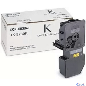 Kyocera-Mita TK-5230K Тонер-картридж, Black  {P5021cdn/cdw, M5521cdn/cdw (2600стр)}