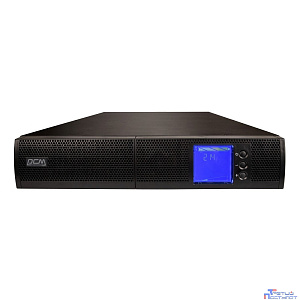 PowerCom Sentinel SNT-3000 ИБП {Online, 3000VA / 3000W, Rack/Tower, IEC, LCD, RS-232/USB, SNMPslot} (1452103)