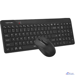 Комплект клавиатура+мышь беспров. A4TECH Fstyler FG2300 Air2 black (USB, slim) (FG2300 AIR2  BLACK)
