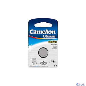 Camelion CR2025 BL-1 (CR2025-BP1, батарейка литиевая,3V) (1 шт. в уп-ке)