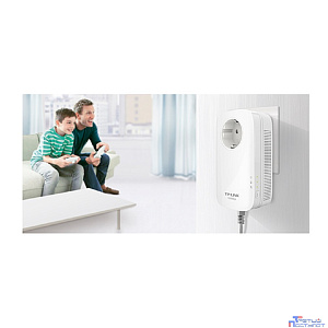 TP-Link TL-PA8010P KIT AV1300 Комплект гигабитных адаптеров Powerline со встроенной розеткой