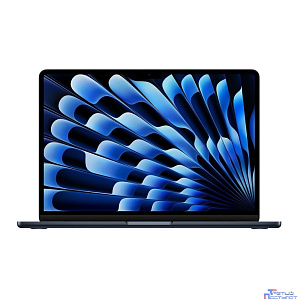 Apple MacBook Air 13-inch 2025 [MW133ZA/A] (КЛАВ.РУС.ГРАВ.) Midnight 13.6" Liquid Retina {(2560x1600) M4 10C CPU 10C GPU/16GB/512GB SSD/рекоменд.переходник} (A3240)