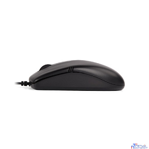 Мышь проводная A4Tech OP-530NUS black (оптическая, silent, USB, 2but, 1200dpi) (OP-530NUS)