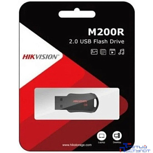 Hikvision USB Drive 16GB HS-USB-M200R/16G 16ГБ, USB2.0, черный