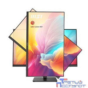 MSI PRO 27" MD272QXP черный {IPS 2560x1440 100Hz 16:9 300cd 178/178 HDMI DisplayPort USB HAS Pivot} [9S6-3PB19H-233]