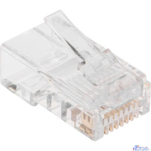 Rexant (05-1020) Разъем сквозной RJ-45(8P8C) под витую пару, UTP, CAT 5e ( Упаковка 100 шт )