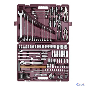 Thorvik TS128 Набор инструмента универсальный 1/4", 1/2"DR, 128 предметов