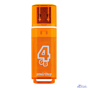 Smartbuy USB Drive 4GB Glossy series Orange (SB4GBGS-Or)