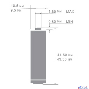Ergolux R 03 SR10 (R03 SR10, мизинчиковая батарейка ААА 1.5В)(10 шт. в уп-ке)