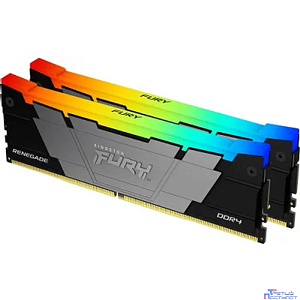 Память оперативная/ Kingston 16GB 3600MHz DDR4 CL16 DIMM (Kit of 2) FURY Renegade RGB