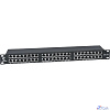 Cabeus PLHD-48-Cat.5e-SH-Dual IDC-1U Патч-панель высокой плотности 19" Высота (1U), 48 портов RJ-45, категория 5e, полностью экранированная, Dual IDC