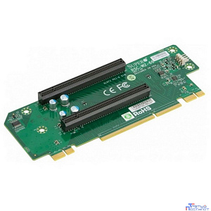Райзер-карта SuperMicro RSC-W2-66 Riser Card 2U, (2 PCI-Ex16), Left Slot (WIO) Passive