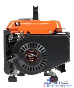 Генератор бензиновый PATRIOT Max Power SRGE 950 [474103119] {Двигатель: 2т, АИ-92 + масло, 63 сс, 2.0 л.с.; Мощность ном/макс: 0.65/0.8 кВт; Объём бака: 4.2 л; Розетки: 1 евро 16А; Вес: 17.2 кг;}