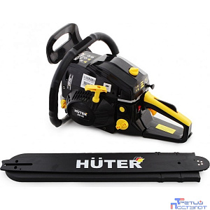Huter BS-52 [70/6/3] Бензопила { 2,2 кВт, 52 см3, бак 0,55 л, антивиб. система, шина 50см/20", 7,5кг }