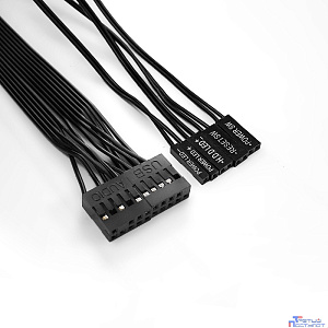 Exegate EX283220RUS Корпус Miditower ExeGate UN-605B Black, ATX, <без БП>, 2*USB, Audio, замок блокировки кнопки питания