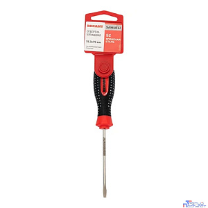 Rexant (12-4721-1) Отвертка шлицевая SL3x75mm, трехкомпонентная рукоятка сталь, S2