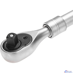 Kranz (KR-12-8411) Ключ телескопический трещоточный 1/2, 330-460мм, CrV, двухкомпонентная рукоятка