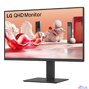 LCD LG 27" 27BA65QB-B {IPS 2560x1440 100Hz 5ms 350cd 1000:1 DisplayPort1.4 2xHDMI2.0 4xUSB3.0 USB-C(65W PD) Speakers HAS VESA}